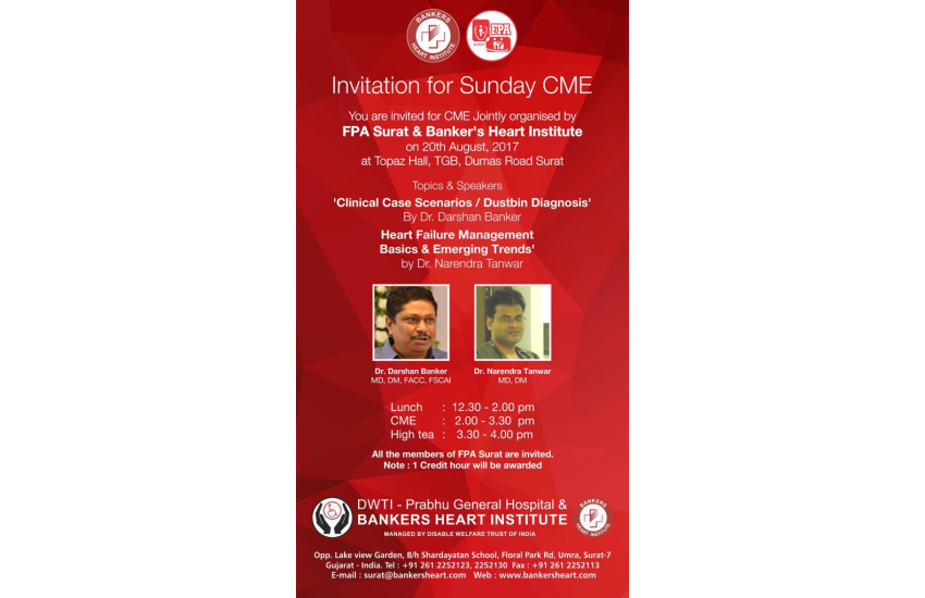 CME with Family Physicians Association Surat